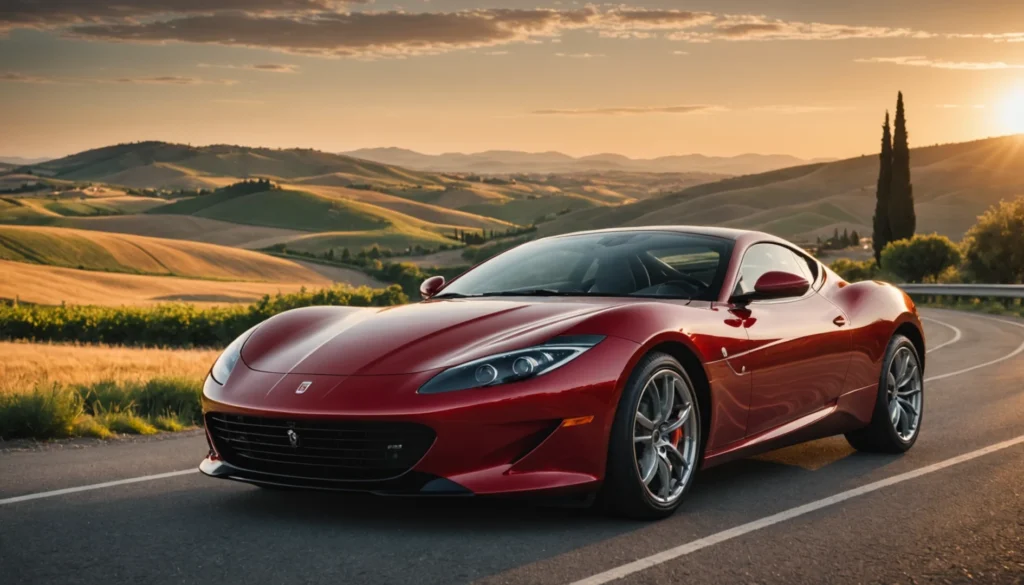 voiture italienne de sport