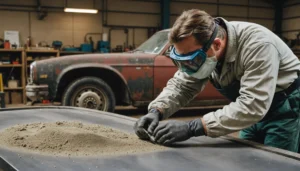 sable de sablage carrosserie